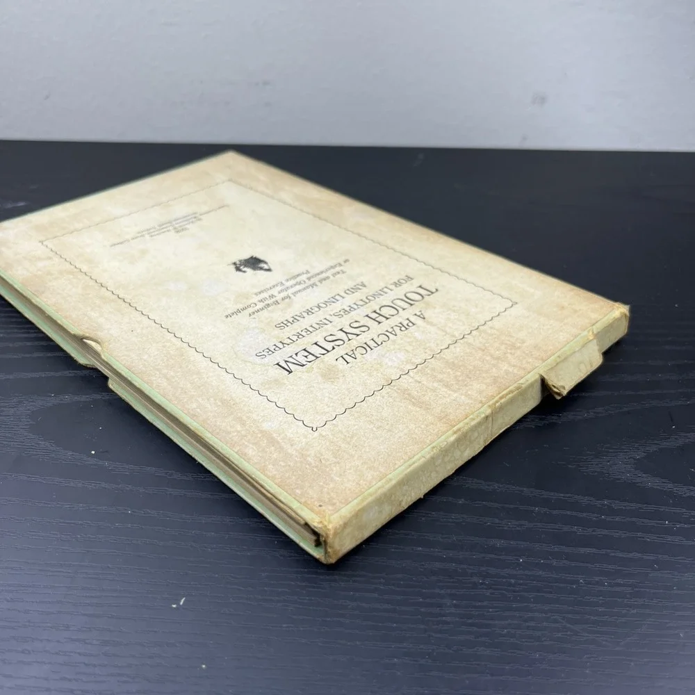 A Practical Touch System for Linotypes Intertypes & Linographs 1938 Printing Boo